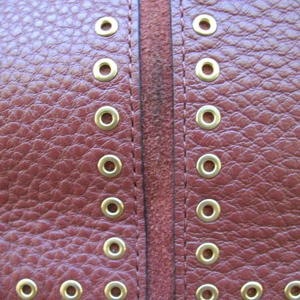 Michael Kors Brooklyn Grommet Hobo Shoulder Bag